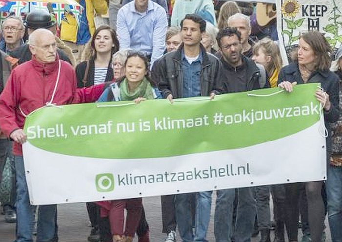 Live uitspraak Klimaatzaak tegen Shell