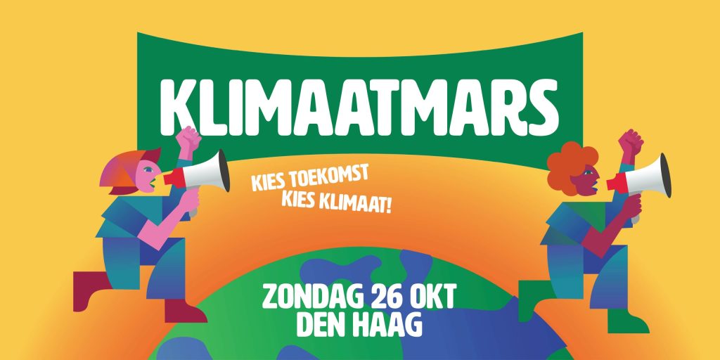 Wandel mee met de Klimaatmars op 26 oktober! 