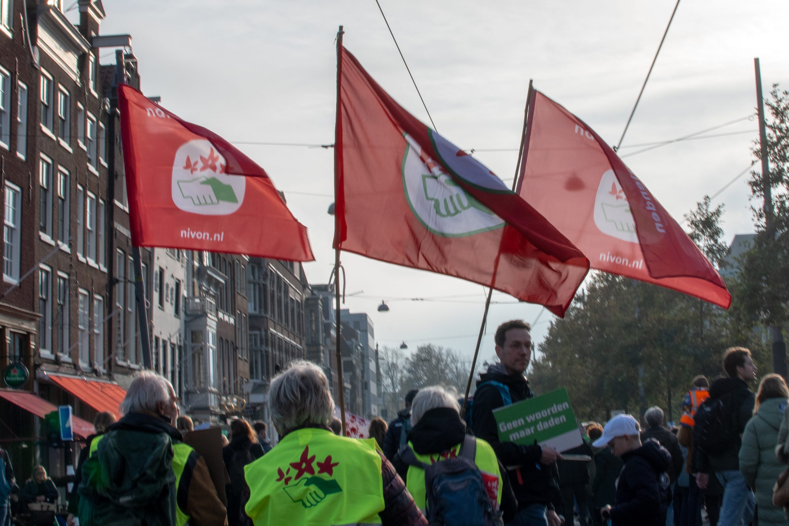 1 mei: Nivon doet mee met FNV-demonstratie