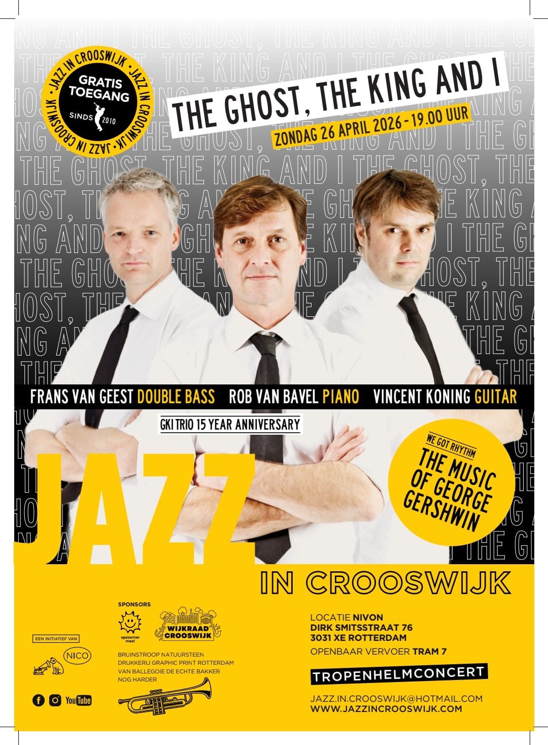 26 april: Jazz in Crooswijk