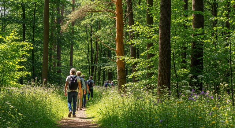 Wandelen: Op weg naar het strand